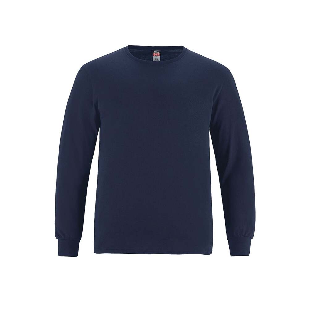 CSW 24/7 S05615 - Breeze Men's Long Sleeve Crew Neck Tee 