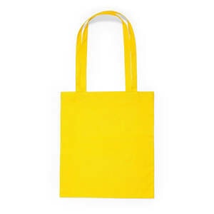 EgotierPro  Q7521 - TOTE BAG COULEUR Jaune