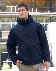 Ash City North End 88159 - Glacier Men's Insulated Soft Shell Jacket With Detachable Hood