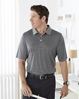 Devon & Jones DG210 - Pima-Tech Men's Jet Pique Heather Polo