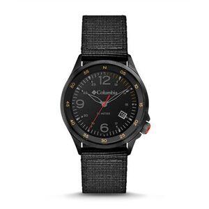 COLUMBIA TIMING CSC02-003 - Canyon Ridge Watch: Black Dial/Black Nylon